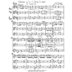 Variations on “La ci darem la mand” – Saxophone Trio (SAT)
