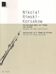 Variations on a Theme by Glinka – Oboe and Piano