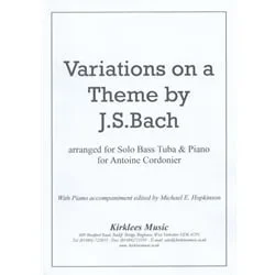 Variations on a Theme by J.S. Bach – Eb Tuba TC and Piano