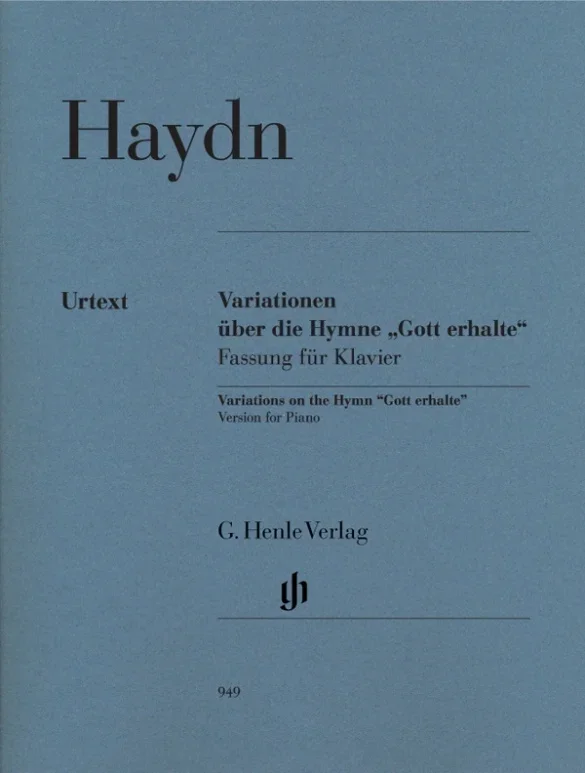 Variations On Gott Erhalte Urtext (Softcover Book)