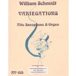 Variegations – Alto Saxophone and Organ