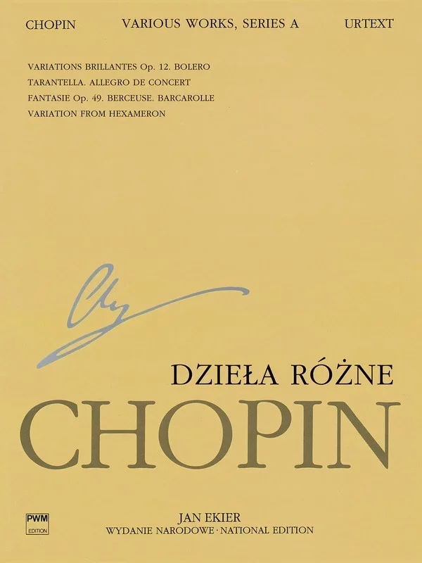 Various Works Serie A Vol 12 Piano (Softcover Book)