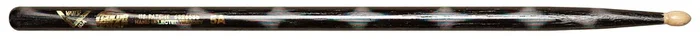 Vater Color Wrap 5A Black Optic Drumsticks