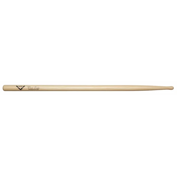 Vater West Side Drumsticks – Unique Sound, Comfortable Grip Size Between 5A and 5B, Small Rounded Oval Tip