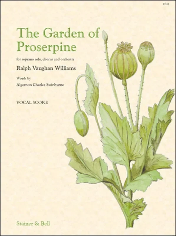 Vaughan Williams – Garden Of Proserpine Vocal Score (Softcover Book)