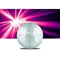 Venue Prism 12″ Mirror Ball With Motor and Multicolor LED Pinspots Standard