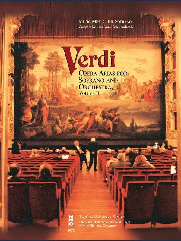 Verdi – Opera Arias Soprano and Orch Vol 2 Book/CD (Softcover Book/CD)