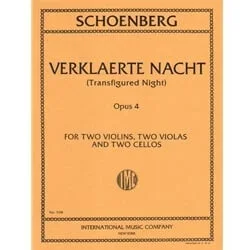 Verklaerte Nacht (Transfigured Night), Op. 4 – String Sextet (Set of Parts)
