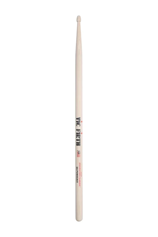 Vic Firth American Classic 5A PureGrit — No Finish Abrasive Wood Texture