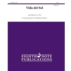Vida del Sol – Sax Quartet AATB (with opt. Drum Set)
