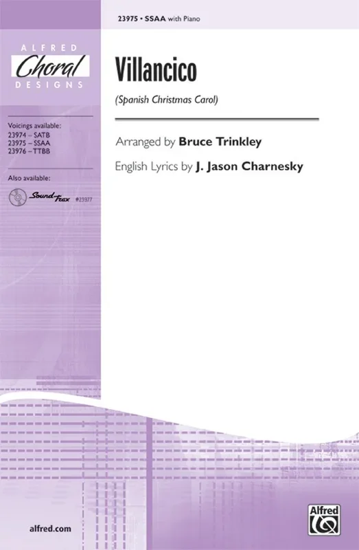 Villancico SSAA/Piano Arr Trinkley