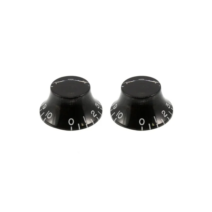 Vintage Black Bell Guitar Knobs