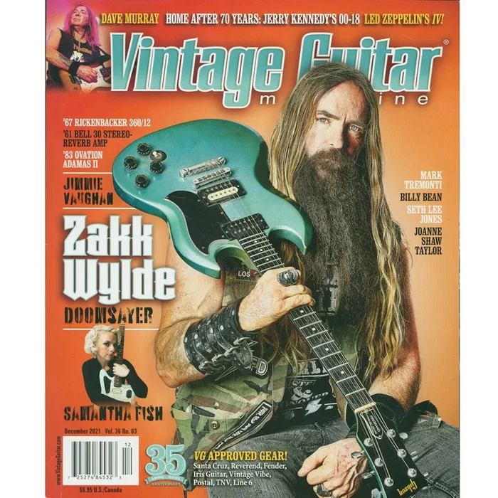 Vintage Guitar Magazine – December 2021