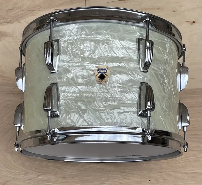 Vintage Ludwig 9×13 Rack Tom Transition Badge WMP CH