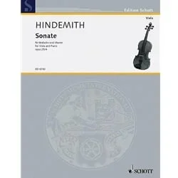 Viola Sonata Op. 25 No. 4 (1922) – Viola and Piano