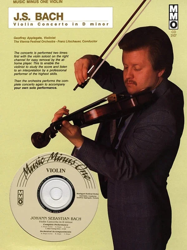 Violin Concerto In D Min (From Bwv 1052) Book/CD (Softcover Book/CD)