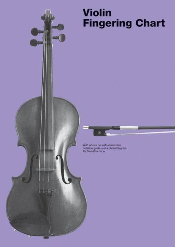 Violin Fingering Chart (Softcover Book)