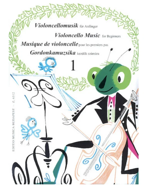 Violoncello Music for Beginners – Volume 1
