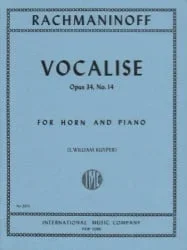Vocalise – Horn and Piano