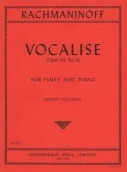 Vocalise, Op. 34, No. 14 – Flute and Piano