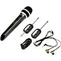 VocoPro SingAndHear-Solo All-In-One Wireless Microphone/ Wireless In-Ear Receiver System, 900-927.2mHz 902-928 MHz Black