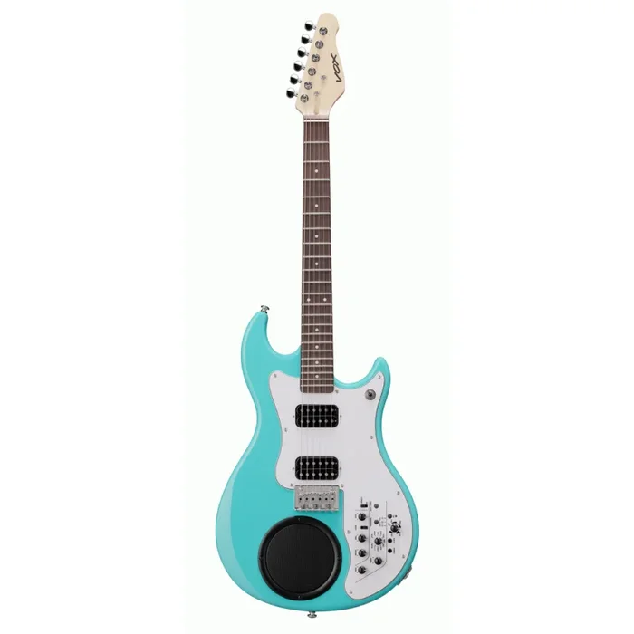 Vox APC-2 Guitar with Built-in Speaker and Effects – Aqua Green