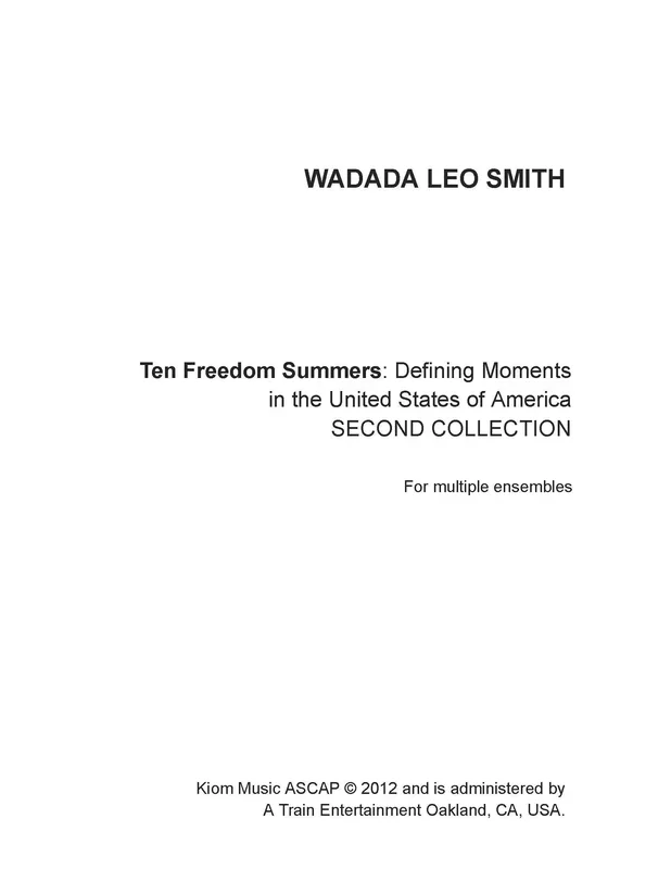 W.L. Smith: Ten Freedom Summers – Second Collection