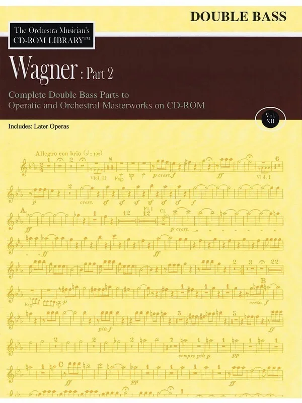 Wagner Part 2 Double Bass CD Rom Lib V12 (CD-Rom Only)