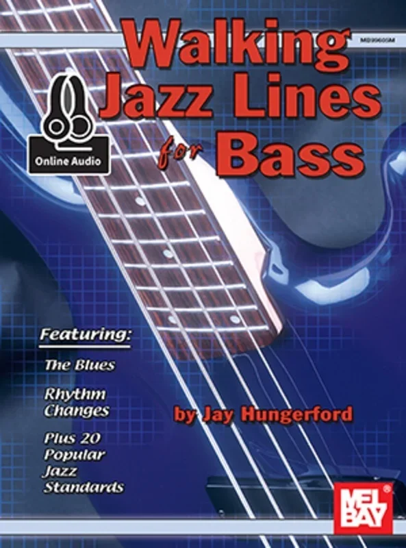 Walking Jazz Lines For Bass Book/CD Book