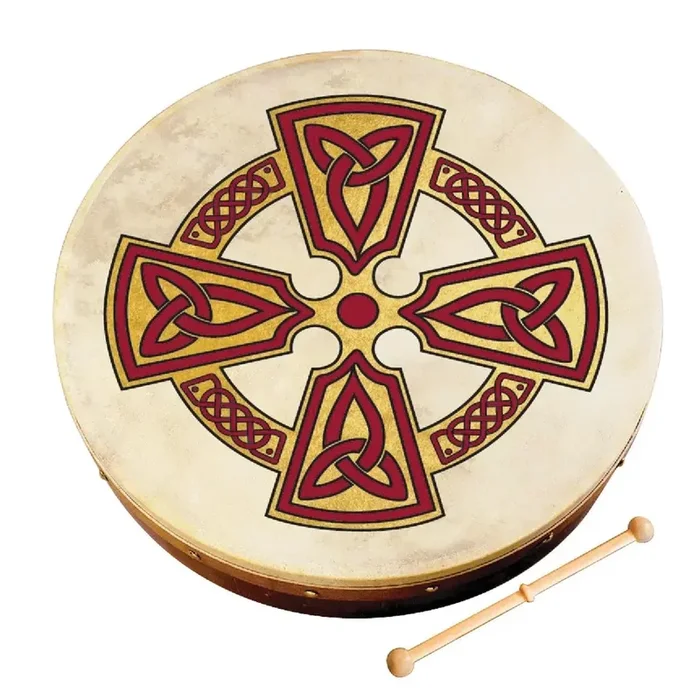 Waltons 18 Inch Kilkenny Bodhran Pack with Beater and DVD