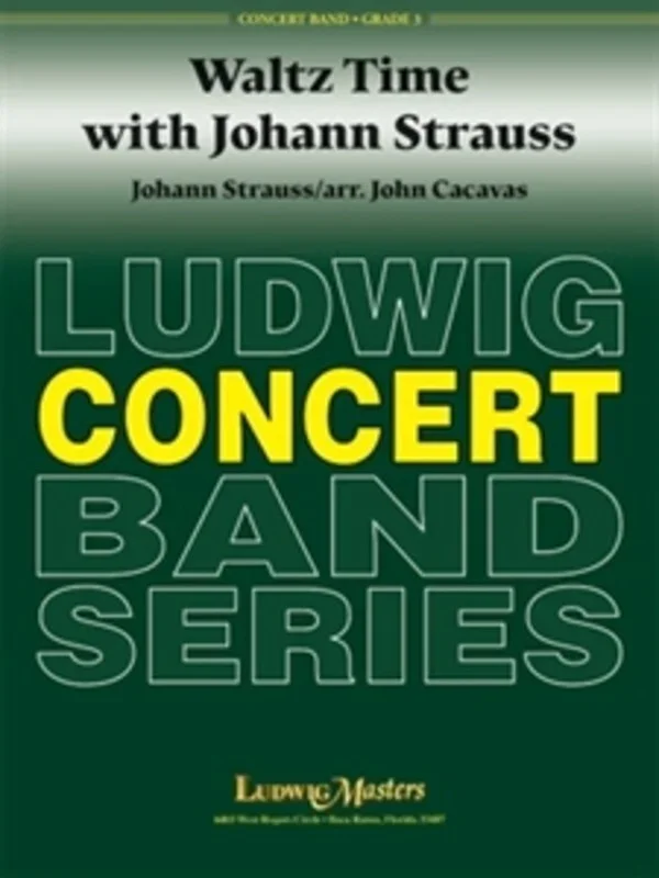 Waltz Time With Johann Strauss Concert Band 3.5 Score/Parts Book
