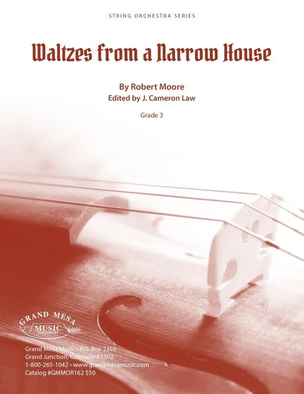 Waltzes From A Narrow House So3 Score/Parts Book