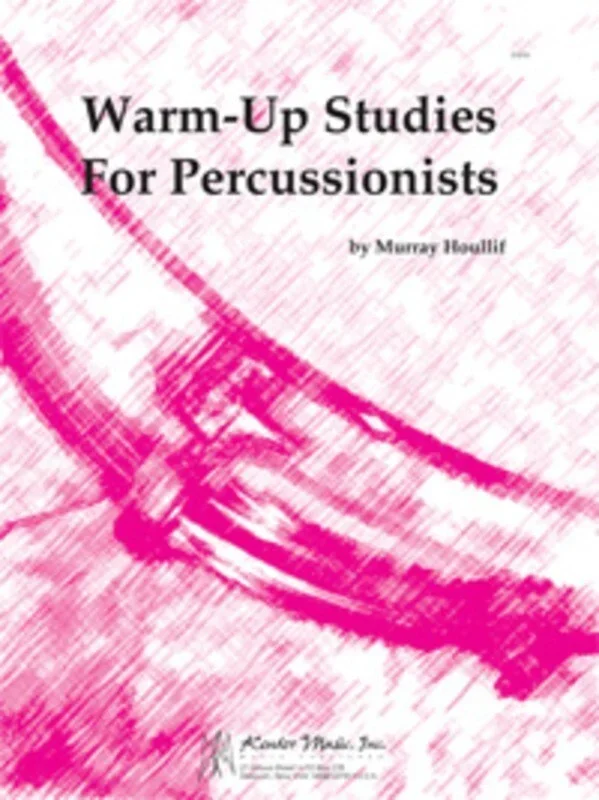 Warm Up Studies For Percussionists Book