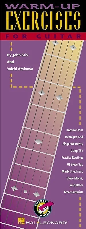 Warmup Exercises For Guitar Pocket Guide (Softcover Book)