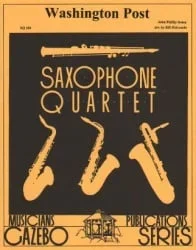 Washington Post – Sax Quartet SATB
