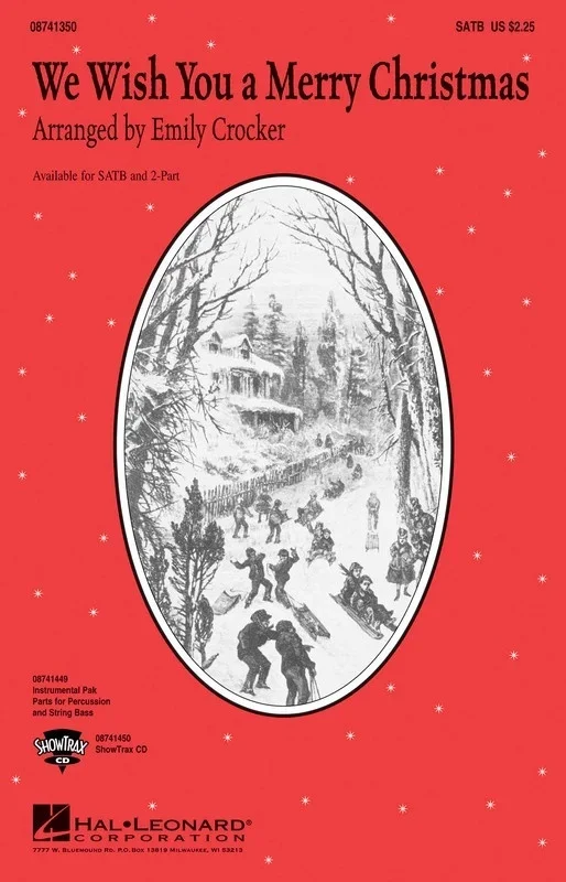 We Wish You A Merry Christmas SATB (Octavo)