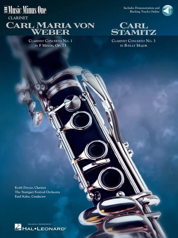 Weber Concerto No 1 and Stamitz Concerto No 3 Clarinet Book/CD (Softcover Book/CD)