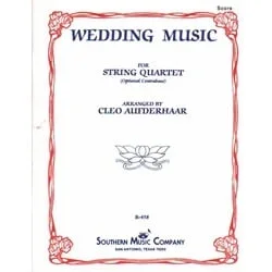 Wedding Music for String Quartet – Score