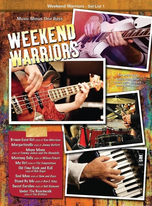 Weekend Warriors Set List 1 Bass Book/CD (Softcover Book/CD)