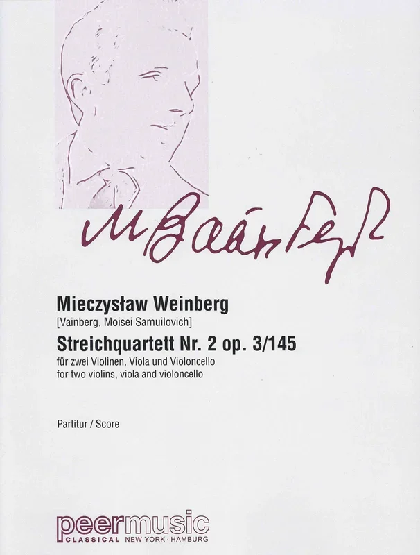 Weinberg: String Quartet No. 2, Op. 3
