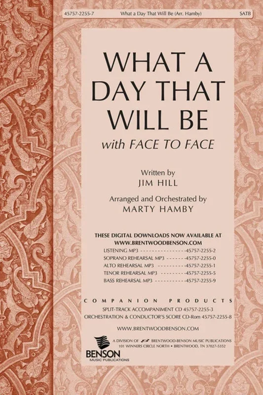 What A Day That Will Be SATB