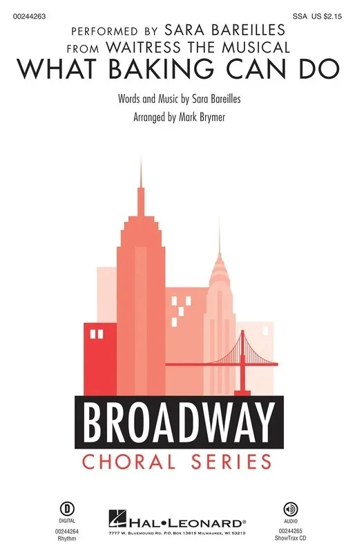 What Baking Can Do (From Waitress) ShowTrax CD (CD Only)