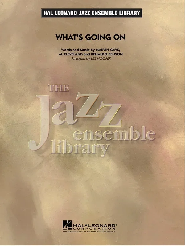 Whats Going On Pe5 (Music Score/Parts)
