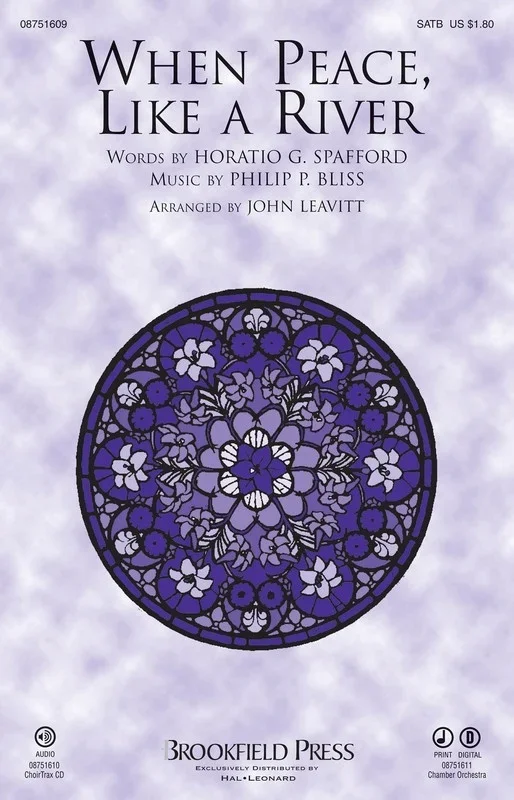 When Peace Like A River SATB (Octavo)