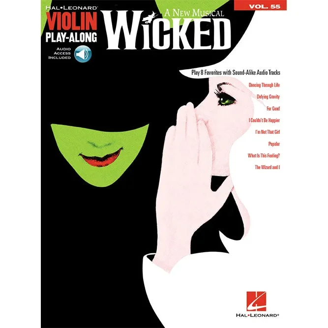 Wicked Violin Play-Along Volume 55