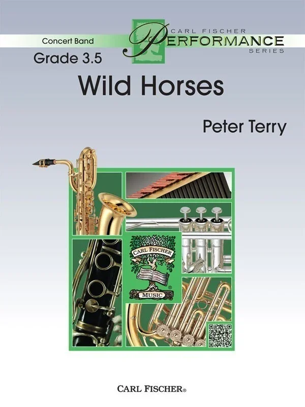 Wild Horses Concert Band 3.5 Score/Parts Book