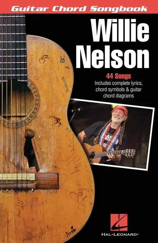Willie Nelson Guitar Chord Songbook (Softcover Book)
