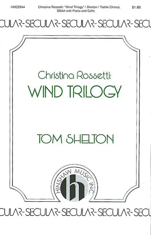 Wind Trilogy SSAa Book