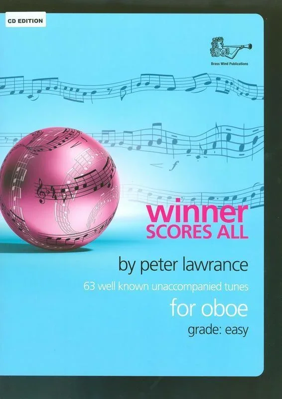 Winner Scores All For Oboe Softcover Book/CD