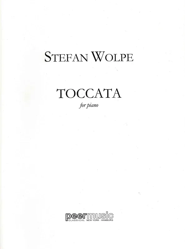 Wolpe: Toccata